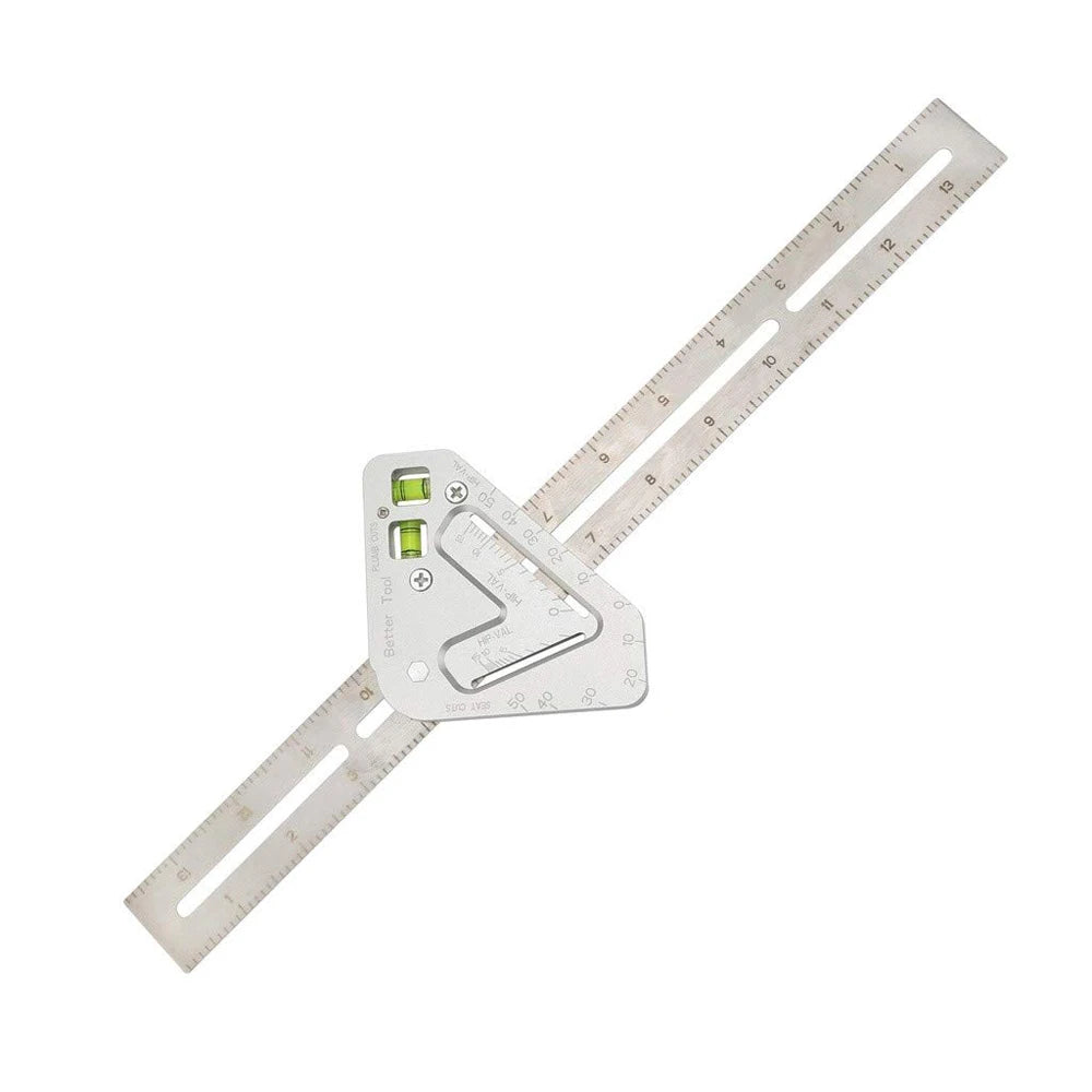 Multifunctional Woodworking protractor carpenter tools Triangle Ruler Angle Ruler Revolutionary Carpentry Tool Measuring Tools