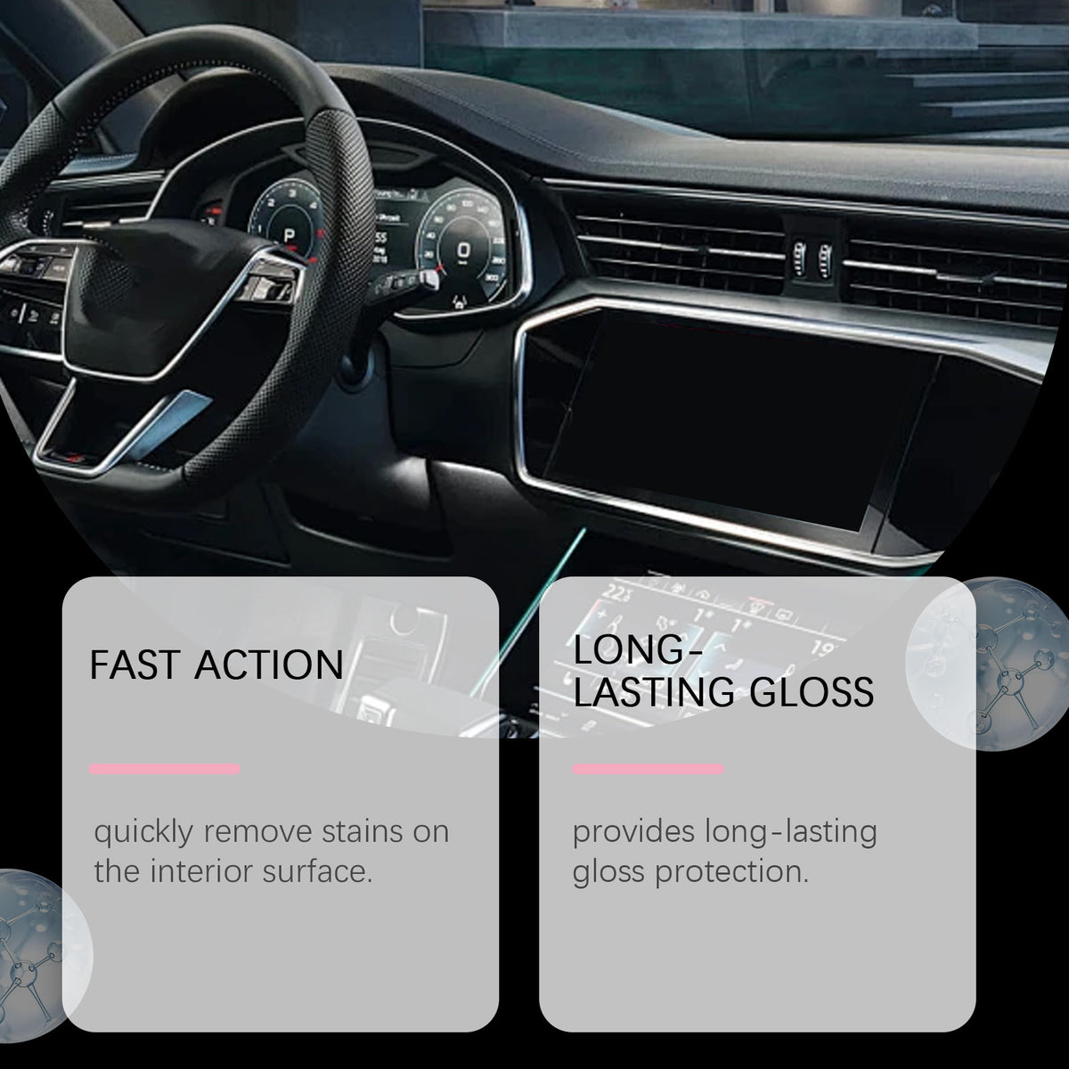 Rayhong Automotive Interior Polishing Agent (Including Tools) Automotive Leather Interior Maintenance, Cleaning, Care, Polishing And Refurbishment Agent