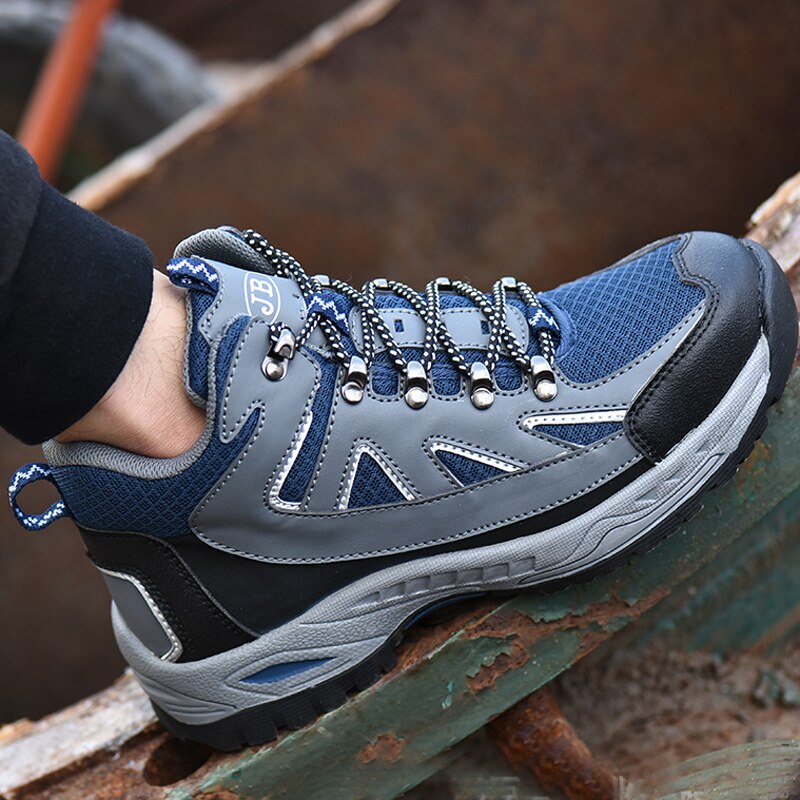 Men's Construction Outdoor High Top Steel Toe Cap Safety Boot Shoes
