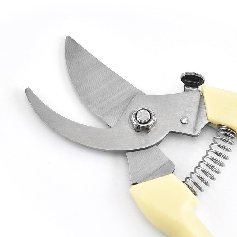 Stainless Steel Garden Pruning Shears Gardening Multifunctional Fruit Branch Shears Fruit Picking Shears Garden Scissors Outdoor Pan Scene Tools