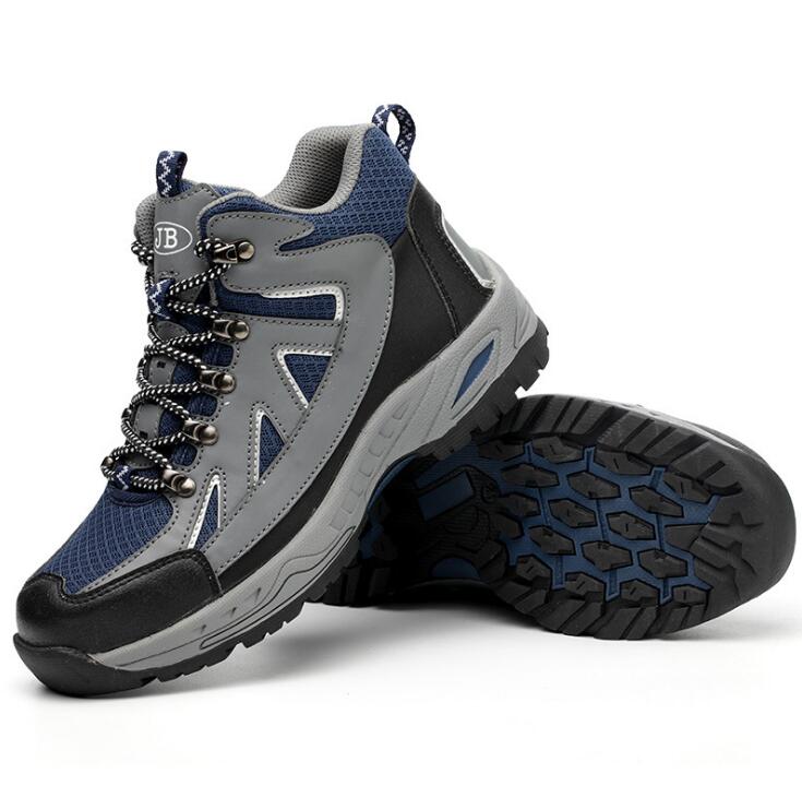 Men's Construction Outdoor High Top Steel Toe Cap Safety Boot Shoes